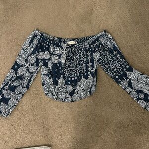 ALTARD STATE off the shoulder blouse